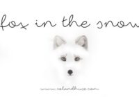 Fox in the Snow Font - Featured Image