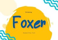 Foxer Font - Featured Image