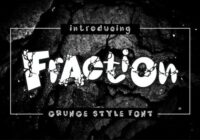 Fraction Font - Featured Image