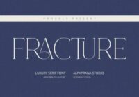 Fracture Font - Featured Image