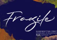 Fragile Script Font - Featured Image