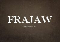 Frajaw Font - Featured Image