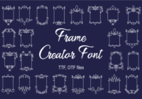 Frame Creator Font - Featured Image