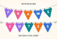 Frame Cutes Font - Featured Image