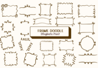 Frame Doodle Font - Featured Image