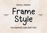 Frame Style Font - Featured Image