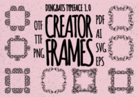 Frames Creator 1.0 Font - Featured Image