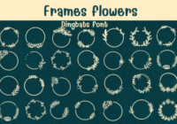 Frames Flowers Font - Featured Image