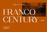 Franco Century Font - Featured Image