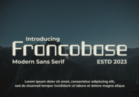 Francobase Font - Featured Image