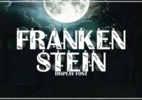 Frankenstein Font - Featured Image
