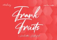 Frankfruits Font - Featured Image