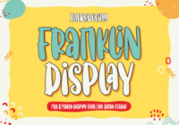 Franklin Display Font - Featured Image