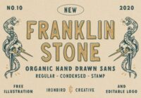 Franklin Stone Font - Featured Image