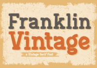 Franklin Vintage Font - Featured Image
