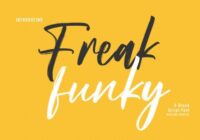 Freak Funky Font - Featured Image
