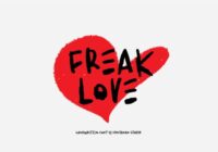 Freak Love Font - Featured Image