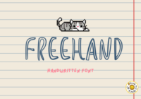 Free Hand Font - Featured Image