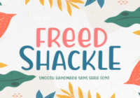 Freed Shackle Font - Featured Image