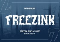 Freezink Font - Featured Image