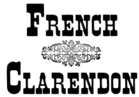 French Clarendon Font - Featured Image