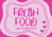 Fresh Food Font - Featured Image