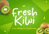 Fresh Kiwi Font - Featured Image