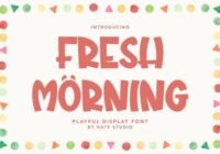 Fresh Morning Font - Featured Image