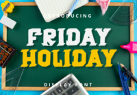 Friday Holiday Font - Featured Image