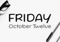 Friday October Twelve Font - Featured Image