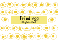 Fried Egg Font - Featured Image