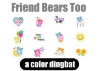 Friend Bears Too Font - Featured Image