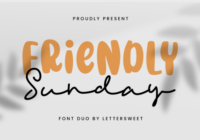 Friendly Sunday Font - Featured Image