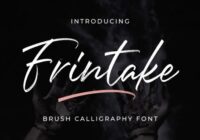 Frintake Font - Featured Image