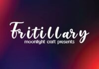 Fritillary Font - Featured Image