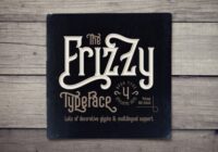 Frizzy Font - Featured Image