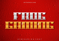 Frog Gaming Font - Featured Image