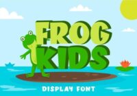 Frog Kids Font - Featured Image