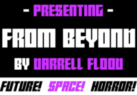 From Beyond Font - Featured Image