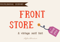 Front Store Font - Featured Image