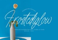 Frosted Glow Font - Featured Image