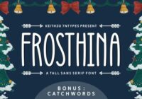 Frosthina Font - Featured Image