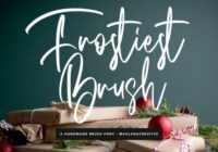 Frostiest Brush Font - Featured Image