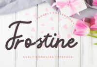 Frostine Font - Featured Image