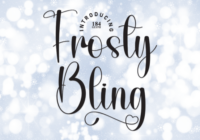 Frosty Bling Font - Featured Image