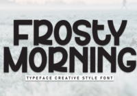 Frosty Morning Font - Featured Image