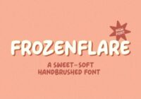 Frozenflare Font - Featured Image