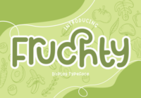 Fruchty Font - Featured Image