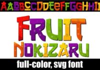 Fruit Nokizaru Font - Featured Image