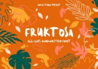 Fruktosa Font - Featured Image